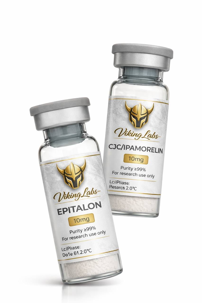 Viking Labs Epitalon and CJC/Ipamorelin vials