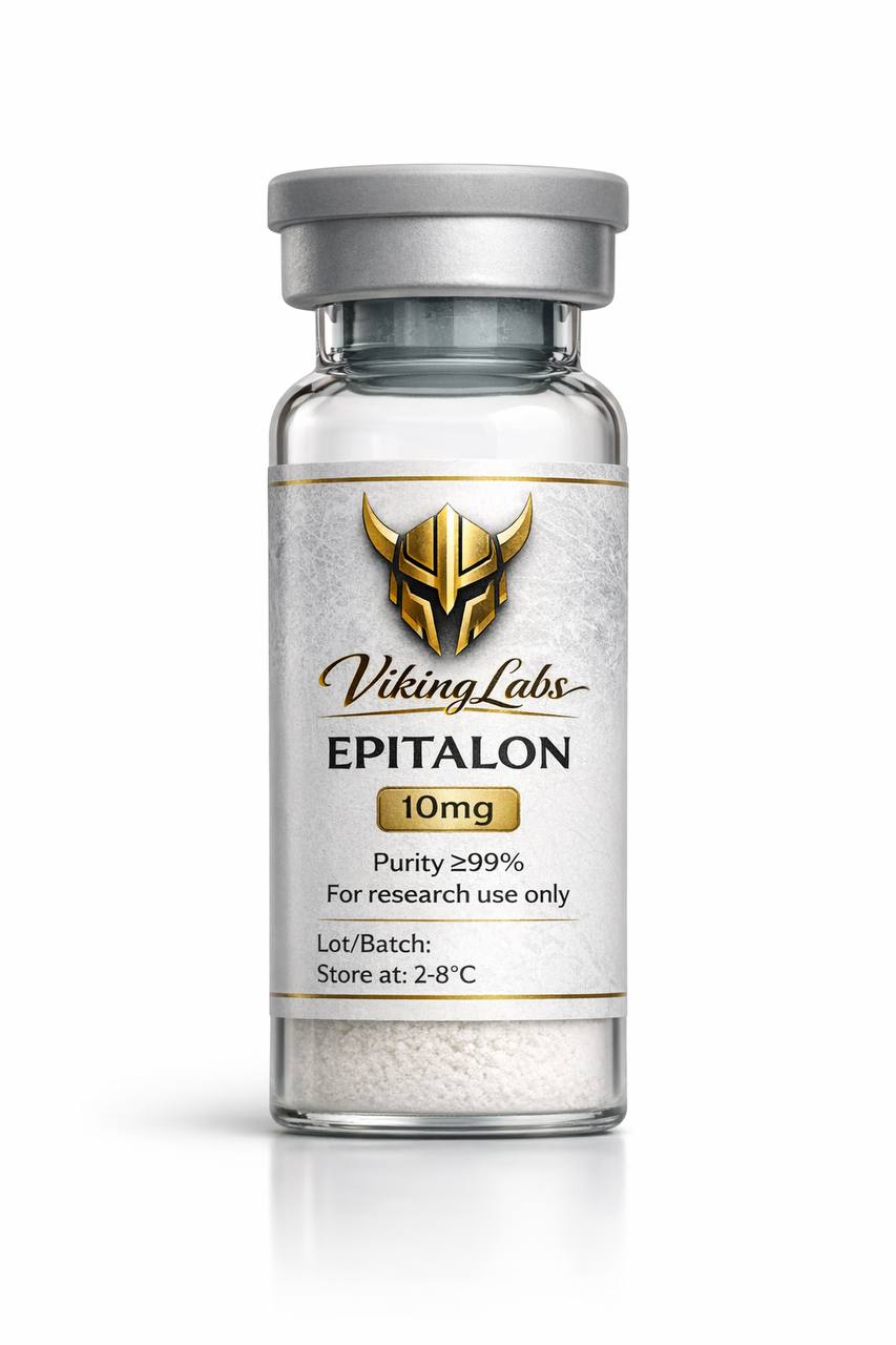Epitalon (10mg) vial render