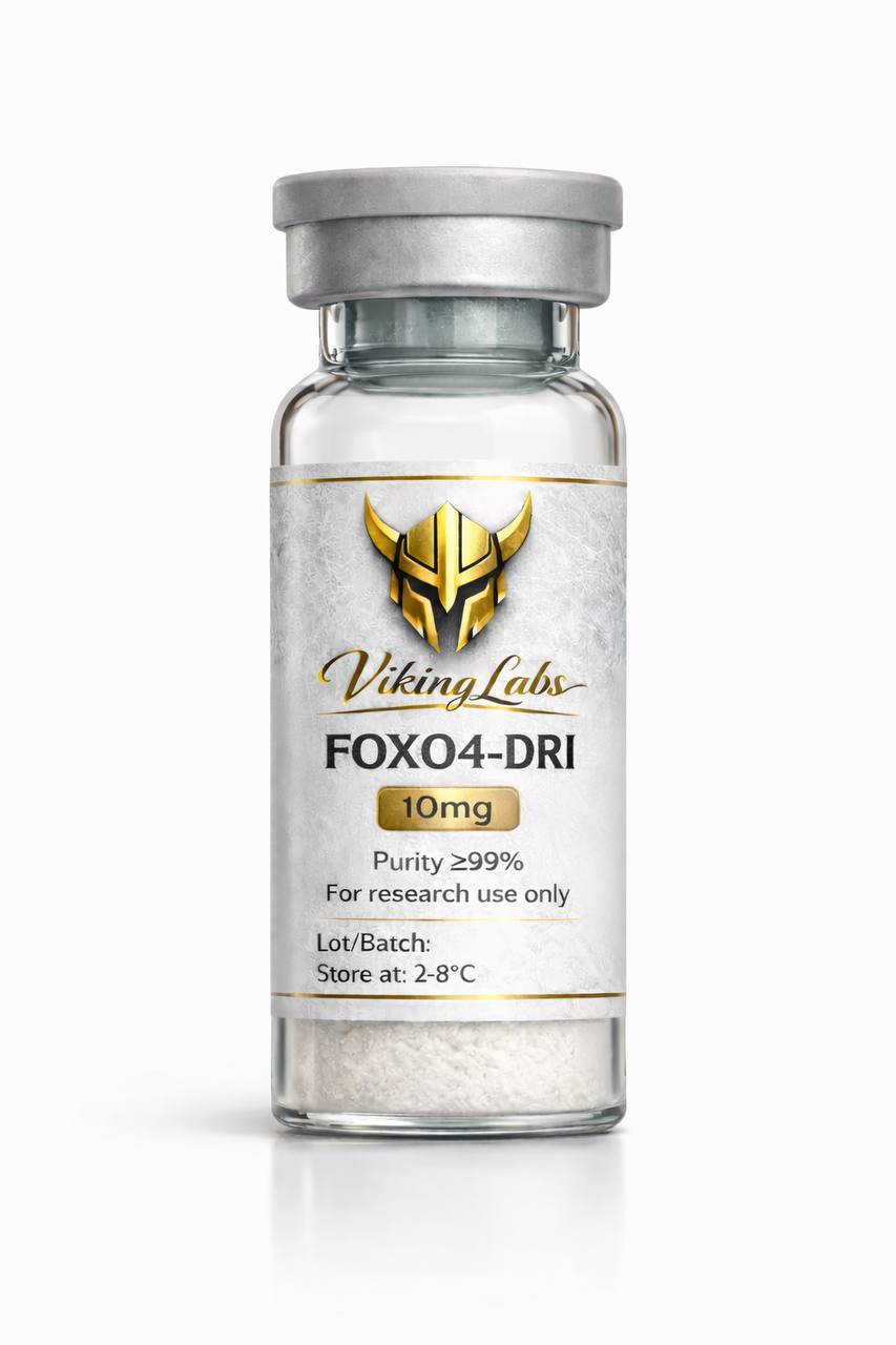 FOXO4-DRI (10mg) vial render