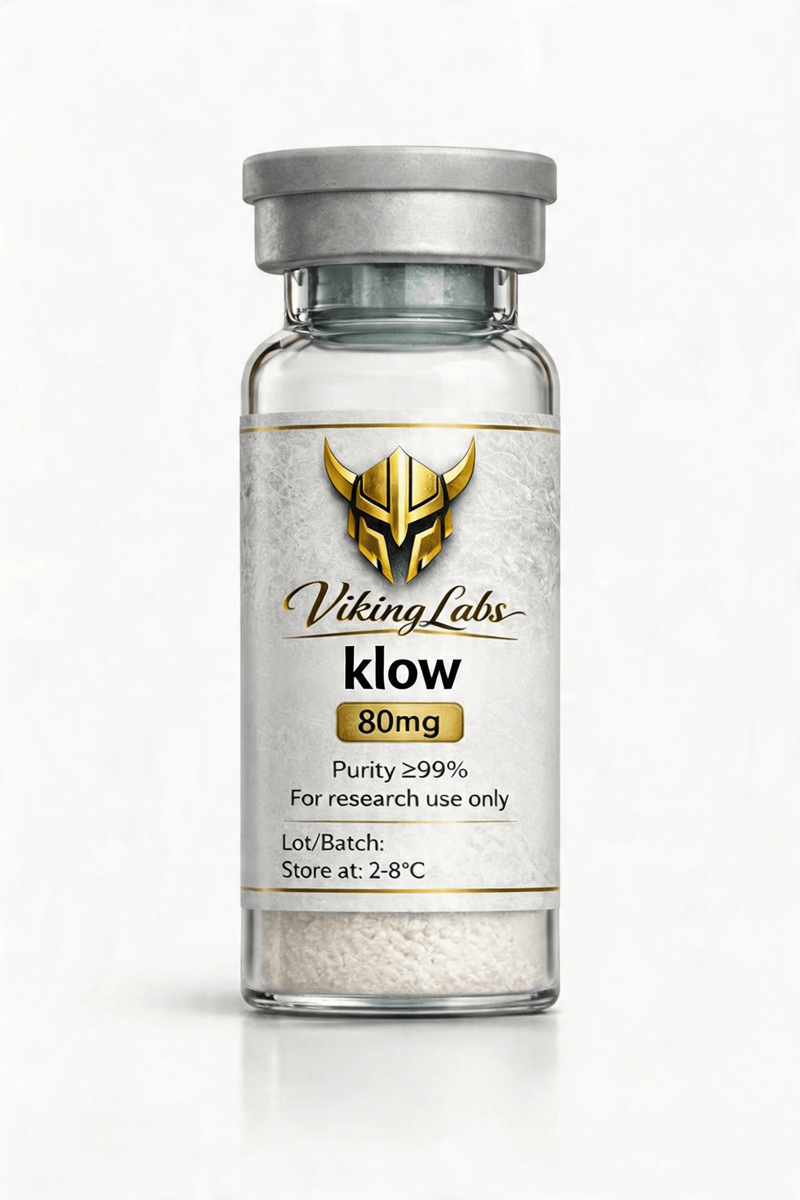 Klow Blend (80mg) vial render
