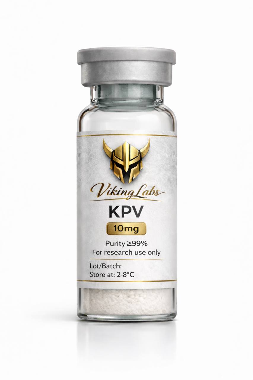 KPV (10mg) vial render