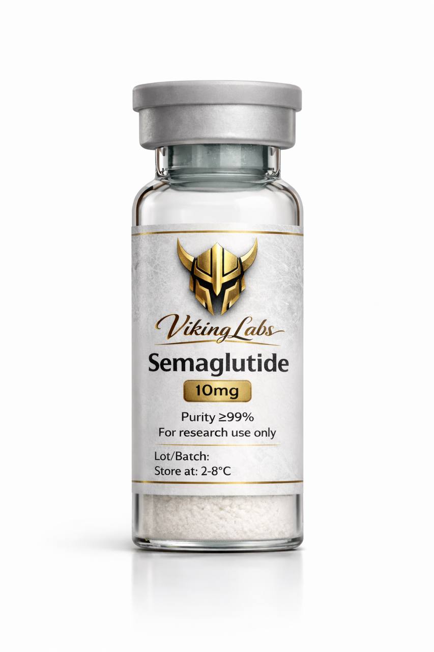 Semaglutide (10mg) vial render